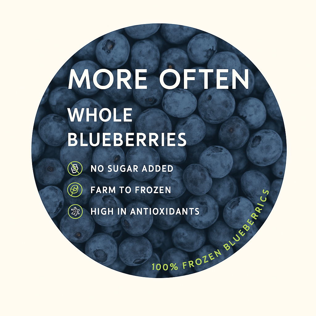 Frozen Blueberries (225g)
