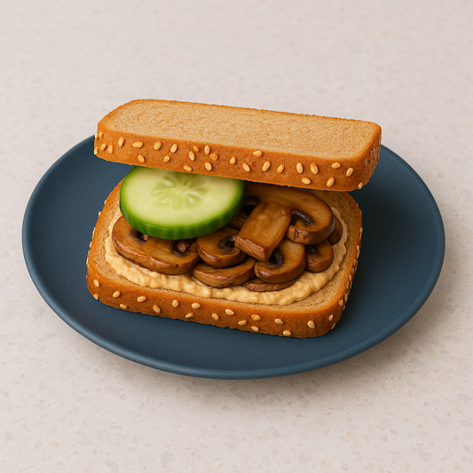 Plant-Based Mushroom Stack