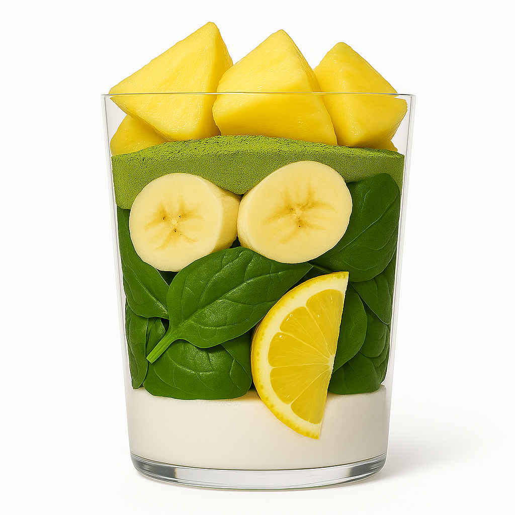 Pineapple + Matcha