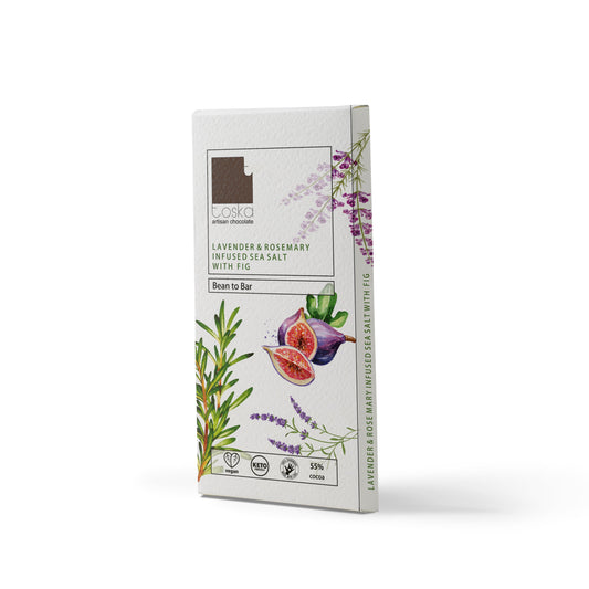 Lavender and Rosemary infused Sea Salt with Fig