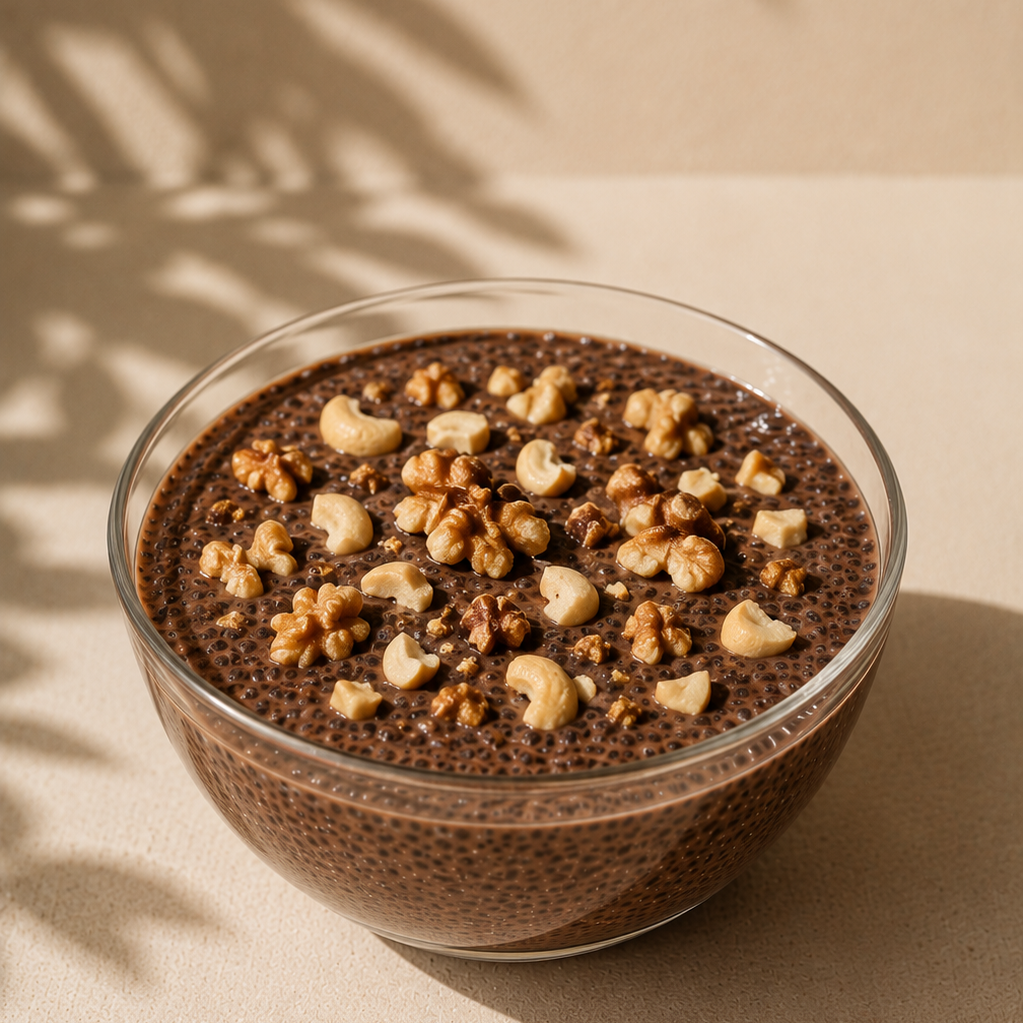 Tiramisu Chia Bowl