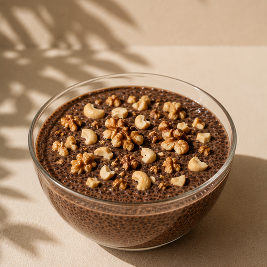 Tiramisu Chia Bowl